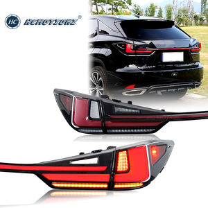 Feux arrière LED HCMOTIONZ pour <span class=keywords><strong>Lexus</strong></span> <span class=keywords><strong>RX</strong></span> 350 <span class=keywords><strong>L</strong></span> <span class=keywords><strong>RX</strong></span> <span class=keywords><strong>450h</strong></span> F 2016-2022, feux arrière de voiture, animation DRL, état neuf - Product Image 1
