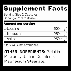 Suplementos BCAA en Cápsulas OEM, Suplemento Pre-Entrenamiento, Aminoácidos BCAA en Cápsulas, Pastillas para Aumentar Energía y Peso, Nutrición Deportiva <span class=keywords><strong>1000mg</strong></span> - Product Image 4