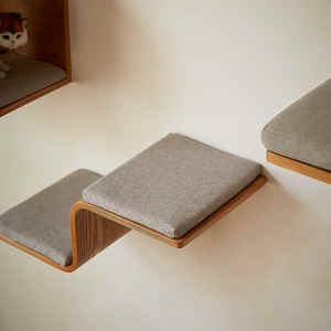 Gran oferta, marco <span class=keywords><strong>de</strong></span> escalada para gatos <span class=keywords><strong>de</strong></span> madera, juego felino montado en la pared, Paraíso, ahorro <span class=keywords><strong>de</strong></span> espacio, árbol divertido para gatos, embalaje <span class=keywords><strong>de</strong></span> cartón - Product Image 4