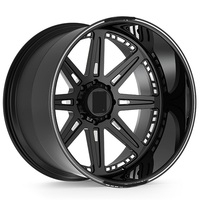 Jantes de camion forgées polies sur mesure SL 28X16 20X14 30X12 26X14 Super Single avec 8X180 8X170 6X135 pour Chevy Silverado 2500