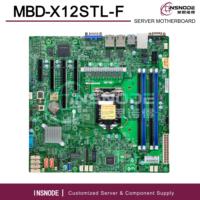 Carte mère de serveur MBD-X12STL-F, socket unique LGA-1200, Intel Xeon E-2300 C252, DDR4, Micro ATX, carte mère industrielle pour PC, véhicule