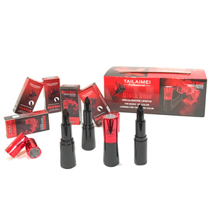 L077 <span class=keywords><strong>TLM</strong></span> Rouge à lèvres magique mat de qualité supérieure, couleur changeante, marque privée, rouge à lèvres cosmétique noir rose, personnalisable - Product Image 4