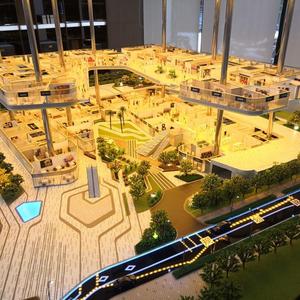 3D tùy chỉnh nâng điện cao tầng cao thương mại xây dựng mô hình quy mô kiến trúc thu nhỏ cho trung tâm mua sắm - Product Image 5