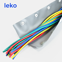 Enveloppe de boutons en PVC multi-tailles LKD 10mm-100mm |   Manchon de gestion des câbles à clipser |   Protection de câble réutilisable anti-poussière