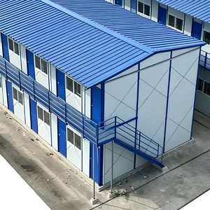 <span class=keywords><strong>Casa</strong></span> Contenedor <span class=keywords><strong>Prefabricada</strong></span> de Acero Aislada de Instalación Rápida y Moderna de 40 pies para Oficina en Obras de Construcción y Dormitorio de Trabajadores - Product Image 3