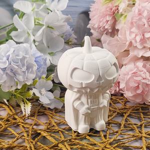 Handmade Resin Casting <b>Molds</b> DIY Ins Style Decorative Ornaments <b>Silicone</b> Pumpkin Head Warrior <b>Molds</b> W0250 <b>Cake</b> Tools - Product Image 5