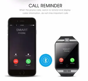 ساعة ذكية أندرويد مع بطاقة SIM ملاحة ، Q18 ، هاتف ساعة ذكية ، رياضة ، 2019