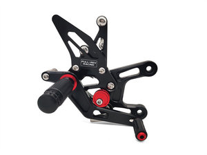 Reposapiés Traseros Ajustables CNC Personalizados para Motocicleta, para <span class=keywords><strong>KAWASAKI</strong></span> ZX6R/<span class=keywords><strong>636</strong></span> 2007 <span class=keywords><strong>2008</strong></span> - Product Image 5