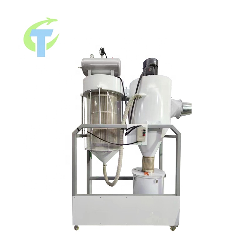 Industrial portable dust collector Double silent dust collector cyclone for woodworking food processing with CE