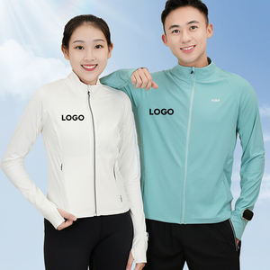 La Sudadera con capucha deportiva personalizada con cremallera incluye agujeros para el pulgar, capa de malla y bolsillo de carcasa suave, perfecta para gimnasio y fitness - Product Image 4