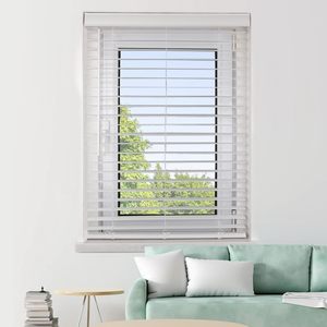 Persianas Venecianas de PVC Inalámbricas de 2 Pulgadas (50 mm) al por Mayor de Fábrica, Persianas de Imitación Madera - Product Image 5