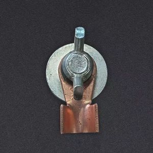 Pince de mise à la terre pour soudage en cuivre, connexion filetée 57 mm, outil de mise à la terre de grande taille - Product Image 1