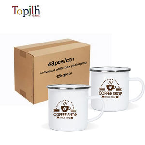 Topjlh แก้วเบียร์เคลือบด้วย<span class=keywords><strong>ก</strong></span>ารระเหิดขนาด12ออนซ์ถ้วยสแตนเลสแก้วเบียร์สีขาวพิมพ์แบบกำหนดเองขอบ<span class=keywords><strong>เงิน</strong></span> - Product Image 5