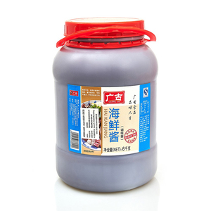 Sauce aux fruits de mer Hoisin de qualité supérieure de 6kg pour la cuisson du <span class=keywords><strong>canard</strong></span> à base de pâte de soja et de sésame emballée en bouteille - Product Image 1