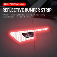 Autocollant réfléchissant en époxy pour garde-boue de voiture, auto-adhésif, anti-rayures, anti-collision, décoratif, style basique, usage unique, marque MZLH