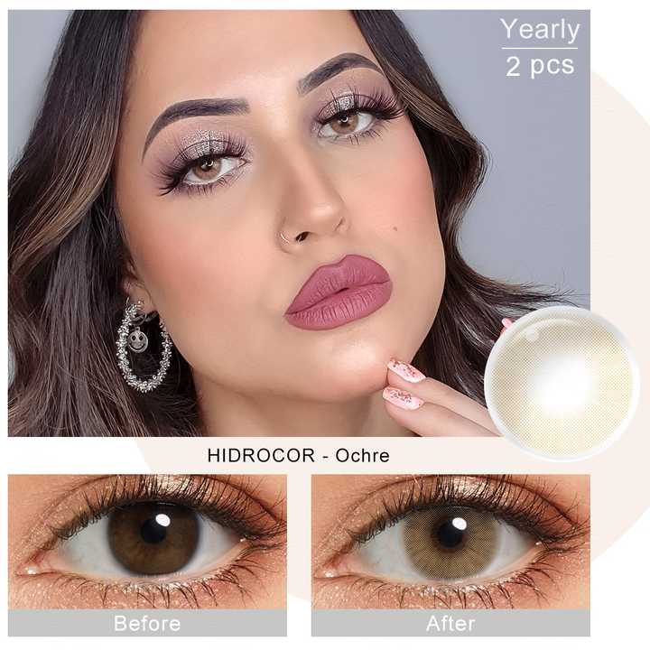 Free Sample Wholesale Freshgo Soft Colored Contact Lenses Hidrocor Prescription Contact Lenses Natural Colored Eye Lenses