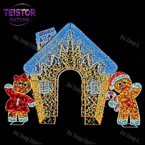 Arche lumineuse de Noël pour événements festifs, parcs à thème, stations balnéaires et attractions familiales - Product Image 2