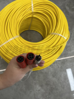 Câble de liaison flottant PAIDEKABLE de haute qualité, basse tension, double gaine, 1x2x23AWG, en cuivre nu, pour ROV, avec traversée de cloison en ligne