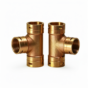 Raccord en T hydraulique en acier au carbone, filetage mâle-femelle, adaptateur haute pression pour système minier - Product Image 1