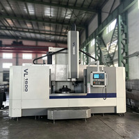 Tour vertical CNC robuste VL1600 avec fonction de fraisage pour le travail de grandes pièces