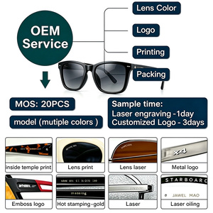 Gafas de Sol de Lujo de Alta Calidad con Marco Completo de Bambú y Acero Inoxidable, Lentes Polarizadas con Protección UV400 - Product Image 6