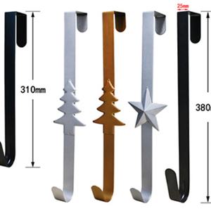 Ganchos de Pared Metálicos Resistentes Negros EWANG para Colgar Ropa y Sombreros - Product Image 6