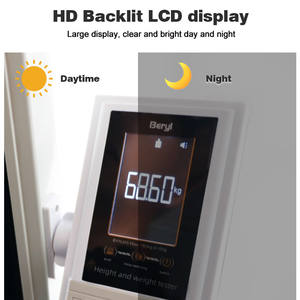 Báscula Digital Electrónica Portátil para Medir Peso y Altura <span class=keywords><strong>Corporal</strong></span> - Product Image 4