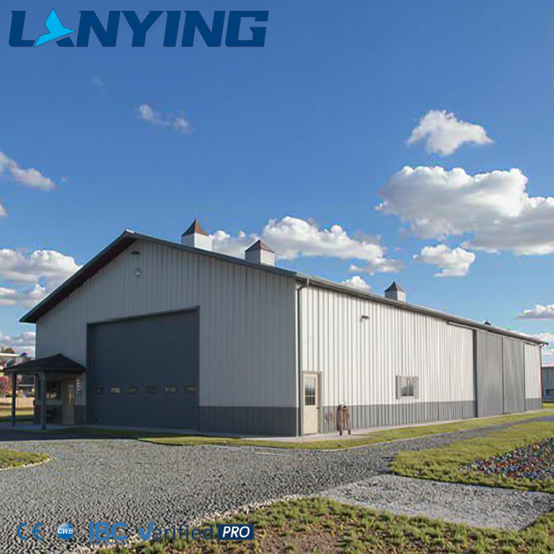 Luxury Modern Prefab Customized Steel Structure