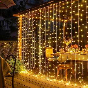 Hot Sale LED <b>Christmas</b> <b>Icicle</b> <b>Light</b> <b>Outdoor</b> Waterproof Party Wedding fairy Curtain <b>Light</b> Street Garden Decorative String <b>Lights</b> - Product Image 1