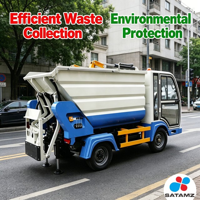 Garbage Collection Vehicle 1745kg Curb Weight Cityscapes Upgrade Factory Direct Sales