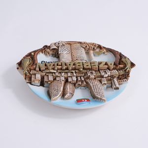 Aimants de réfrigérateur personnalisés en résine 3D, motifs villes turques, aimants puissants, peints à la main en relief, écologiques et durables - Product Image 6