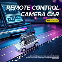 Mobil RC Wltoys 6401 1/64 Asli 2.4G 4-Channel Remote Control Bodi Logam Kamera Aplikasi Ponsel Baterai Terpasang Jangkauan 30m
