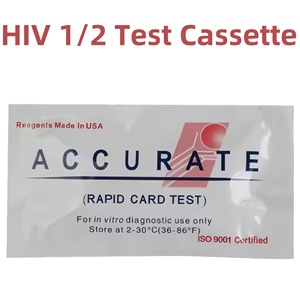 Cassette de Prueba Rápida de VIH 1/2 para Sangre Total, Dispositivo de Diagnóstico para Uso en Laboratorio (In Vitro) - Product Image 5