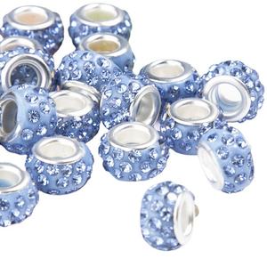 High Quality DIY Jewelry Accessories Large Hole Beads for <b>Bracelet</b> Pan <b>Family</b>-Colorful DIY Lucite Beads Acrylic Plastic Beads - Product Image 5