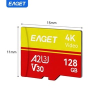 Tarjeta de Memoria EAGET T2 TF de 64/128/256/512 GB A2 V30 U3 160 MB/S para UAV / Dash Cam, Teléfono Android, Tablet, OEM, Speicherkarte, Tarjeta de Memoria TF