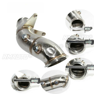 Collecteur d'échappement en acier inoxydable pour BMW N55 M135i M235i M2 335i 435i F3.0, modification de l'échappement automobile - Product Image 2