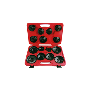 Excellent Quality 16PCS Cup Type <b>Oil</b> <b>Filter</b> Wrench Set Socket Wrench <b>Removal</b> Tool Set - Product Image 1