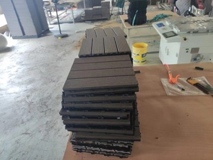 Patio ngoài trời lồng vào nhau gạch không thấm nước <span class=keywords><strong>WPC</strong></span> <span class=keywords><strong>DIY</strong></span> decking sàn gạch - Product Image 6