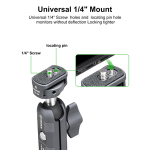 FANAUE-HB-04T 20Mm Bóng Đầu Hợp Kim Nhôm Máy Ảnh Microphone Điền Khung Ánh Sáng Linh Hoạt Ma Thuật Cánh Tay Phụ Kiện Thiết Lập - Product Image 4