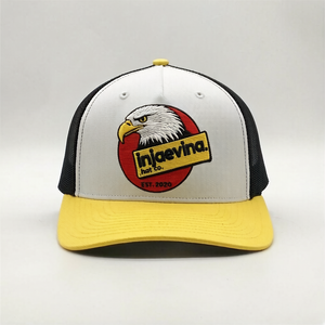 หมวกแก๊ปปักโลโก้ตามสั่ง หมวกเบสบอลแบบ Snapback สำหรับทุกเพศ ระบายอากาศได้ดี กันน้ำ ผลิตจากโพลีเอสเตอร์/ผ้าฝ้าย 6 แผง - Product Image 1