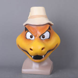 Máscara de disfraz de The Bad Guys, máscara de fiesta de animales de goma de látex suave, accesorios de disfraz de <span class=keywords><strong>película</strong></span> para adultos y niños - Product Image 2