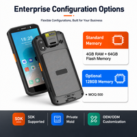 KINGTOP PDA industriel portable Android 14 Lecteur de codes-barres 1D 2D IP65 4G WiFi NFC Collecteur de données pour la logistique d'entrepôt