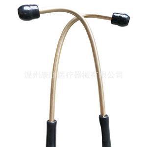 Stéthoscope à tête unique Ks en alliage de zinc, manuel, pour examen médical physique, couleur or en option, numéro de pièce Ks-2055a - Product Image 3