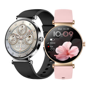 1.32 \ "AMOLED นาฬิกาอัลตร้าบางพิเศษหน้าจอ <span class=keywords><strong>Y16</strong></span>ผู้หญิง IP67การตรวจสอบสุขภาพเสียงผู้ช่วยรับสาย Android - Product Image 1