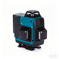 Niveau laser vert 360° de qualité industrielle et DIY avec batterie au lithium 18650, instruments de mesure, 21V CC, garantie 1 an