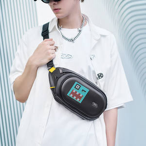 Divoom <span class=keywords><strong>Pixoo</strong></span> Sling Bag-C Pixel Art Bolsa de pecho Impermeable Deporte al aire libre Accesorio de almacenamiento Accesorios de audio y video - Product Image 2