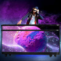 Écran LED mobile pour DJ, stand de réception, table LED portable, écran mural LED pour DJ, écran LED P1.8 P2.5
