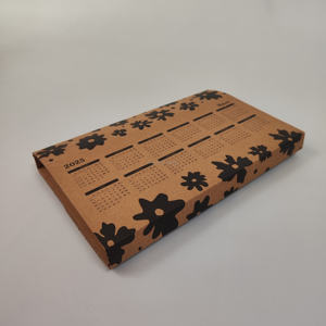 Boîte d'expédition A4 personnalisée OEM en carton ondulé kraft recyclable <span class=keywords><strong>de</strong></span> luxe, avec revêtement UV, impression offset, ruban et bougie - Product Image 4