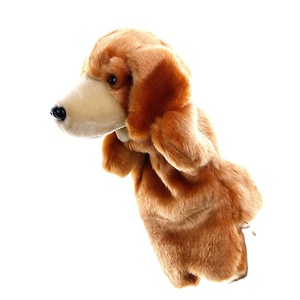 Marionnettes à main personnalisées en peluche pour enfants, animaux mignons, chiens, jouets doux - Product Image 1