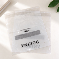 Sacs d'emballage en tissu CPE auto-adhésifs, sacs en polyéthylène mat givré imprimés sur mesure, pochettes auto-adhésives pour vêtements, bonnets, pantalons avec LOGO